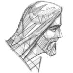 Imprime el poder de la fe: Descubre el impactante dibujo de Jesús a lápiz