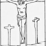 La representación del sufrimiento: El impactante dibujo de Jesús crucificado