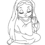 Dibujos de la Virgen María: Imágenes para imprimir y disfrutar